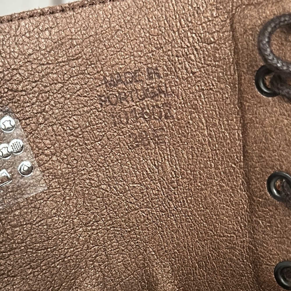 Birkenstock Longford Camel Brown Leather Knee-High Boots size 38 size 7 7.5 USA - Picture 7 of 10